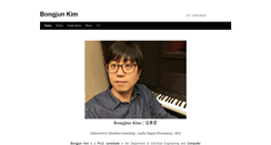 Desktop Screenshot of bongjunkim.com